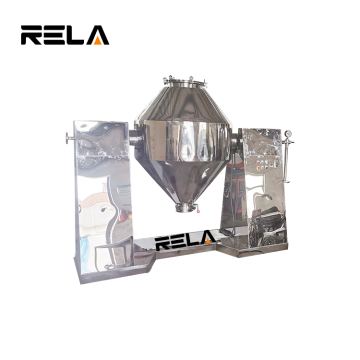 Double Cone Steam Hot Water Oil Heating Rotary Vacuum Drum Dryer for Chemicals and Materials