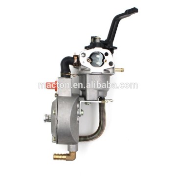 170F GX200 LPG CNG dual fuel carburetor for tonco water pump engine generator 2.8kw carb