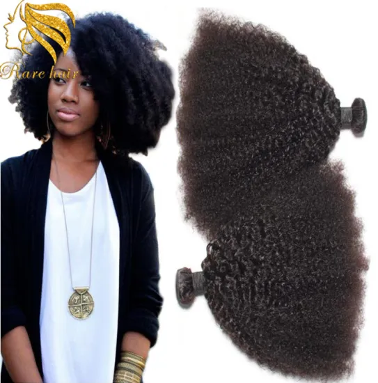 Lsy Wholesale African Afro Kinky Curly 100% Raw Human Hair for Braiding Brazilian Kinky Hair Bundles,Mongolian Afro Kinky Weacve