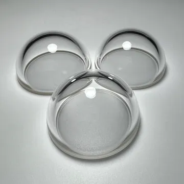 Custom Factory Big Size 3.5 Inch Optical Half Ball K9 Glass Dome Lens Subsea Camera Cover