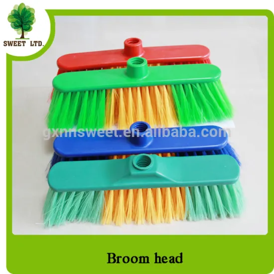 Household use plastic floor cleaning broom