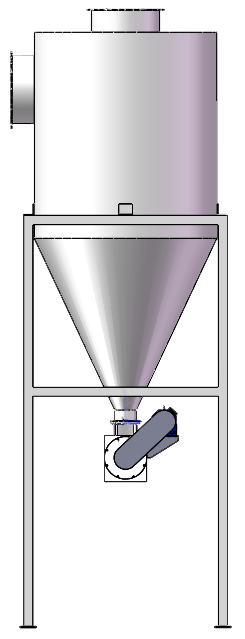 Pipeline -Zyklon -Fischmehlpflanzenkonzentration