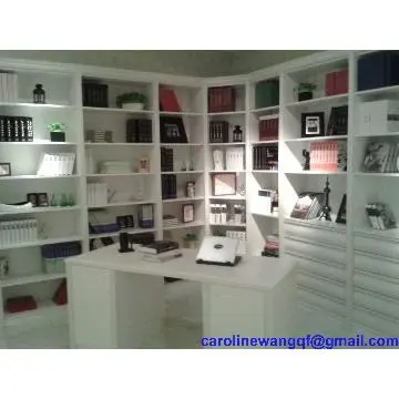 Bookcase with Computer Desk