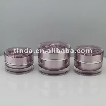 Rose Cover acrylic cream jar