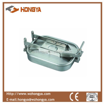 stainless steel sanitary Rectangular manhole cover