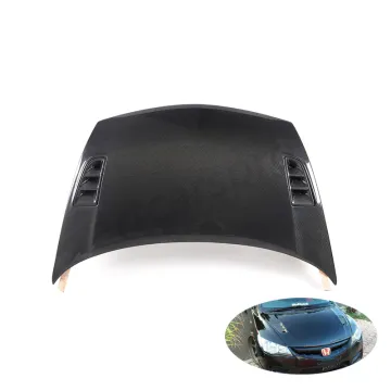 2007-2015 Honda Civic FD2 RR Style Carbon Fiber Front Hood