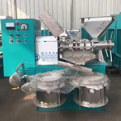 Big Capacity Edible Oil Processing Equipment: Sesame Oil Press Machine & Flaxseed Oil Making Machine
