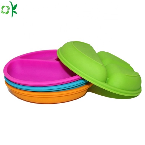 Hot Sale Non-Slip Silicone Baby Plate