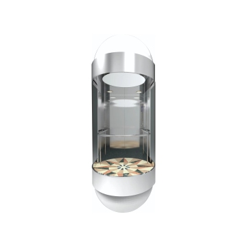 High Quality 304 Stainless Steel 800KG Sightseeing Elevator