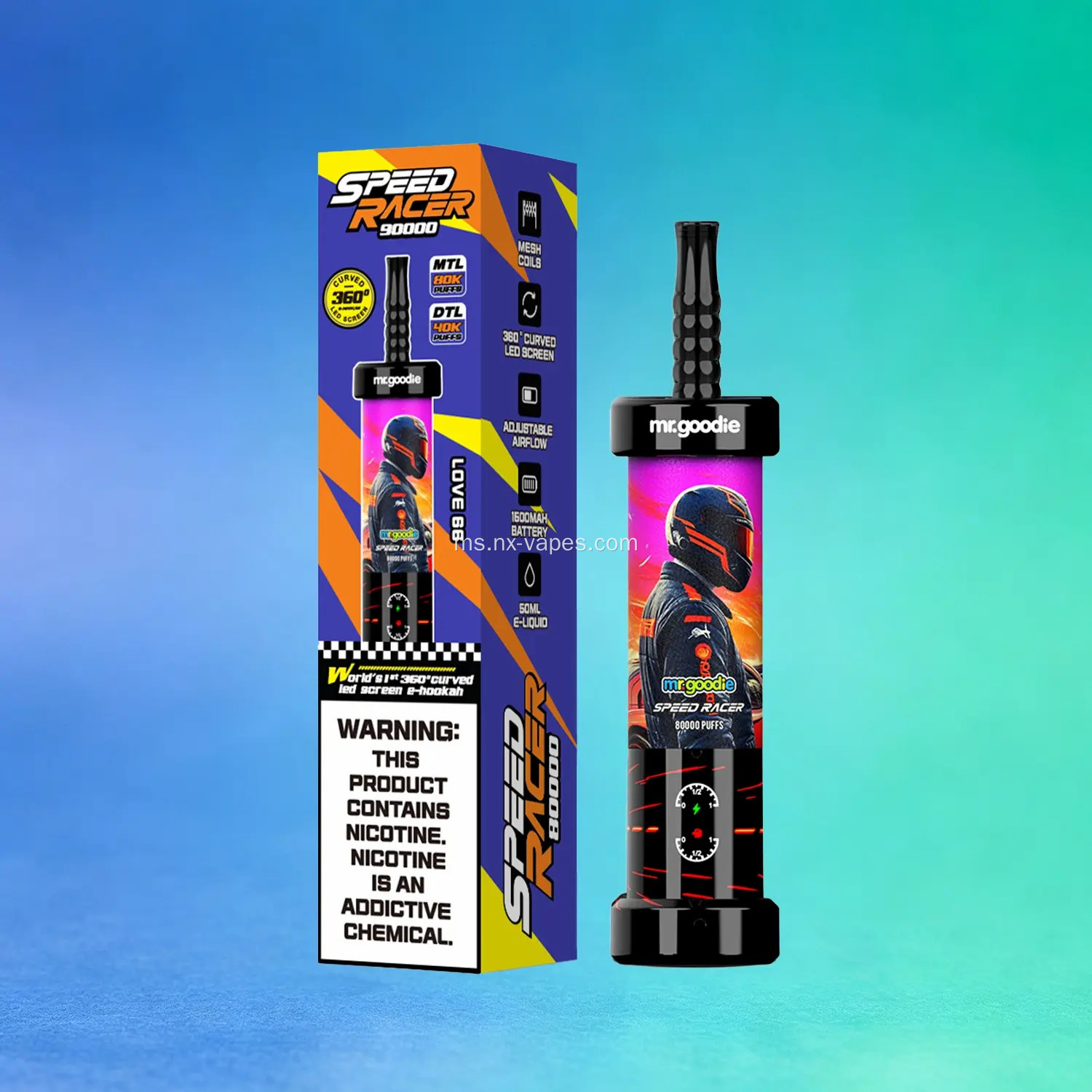 Mr.Goodie 80k sedutan vape gudang EU