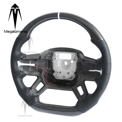 Fit For Land Rover Defender Discovery Freelander Land Rover Range Rover Vogue l405 Discovery 4 Carbon Fiber Steering Wheel