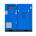 Compressore a vite VSD a due fasi orizzontale da 110kw