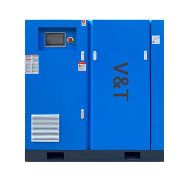 Compressore a vite VSD a due fasi orizzontale da 110kw