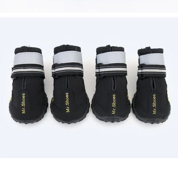 Eco-Friendly Waterproof Winter Dog Boots for Comfortable Outdoor Walking