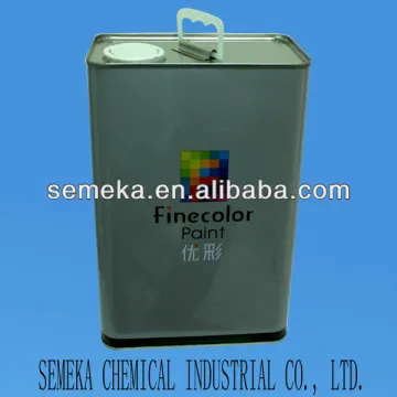 2k Plain Color auto drying paint FBC203 Yellow Oxide auto paint