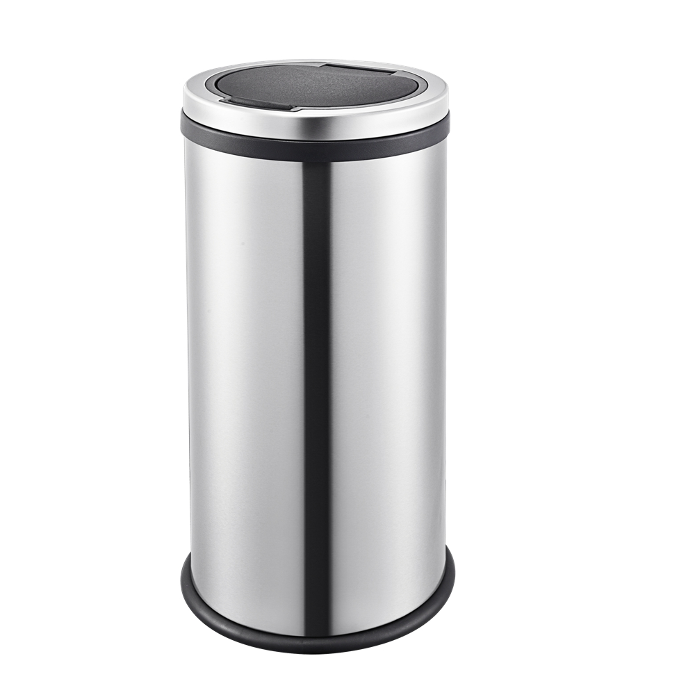 50L Round Recycling Soft-Opening Touch Trash Can