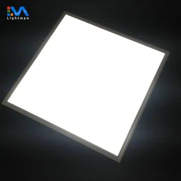 Aluminum Frame 60x60 600x600 Dimmable Square Edge-Lit Slim LED Ceiling Light