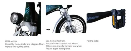 high quality cheap price qicycle folding electric bicycle