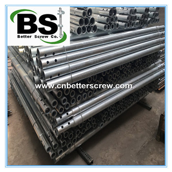 OEM hot dipped galvanized helical pile