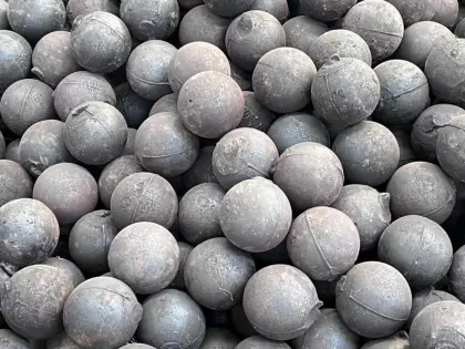 Steel casting steel balls
