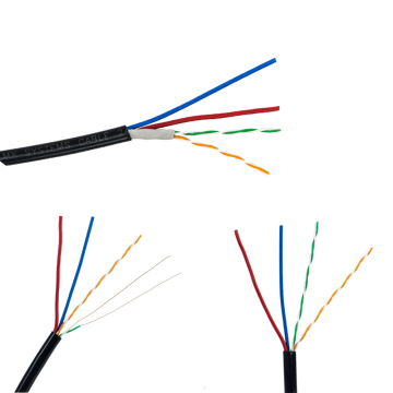 2024 MX-Star Factory Copper 25AWG CAT5E UTP Kabel Kabel Daya Luar Ruang