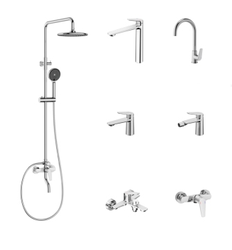 Wenzhou 20 Years Factory Feenice Supplier Brass Faucet Series
