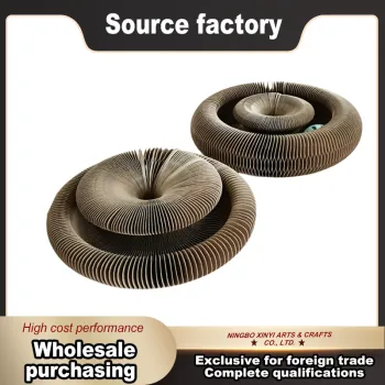 Donut Corrugated Cat Scratching Board Nest