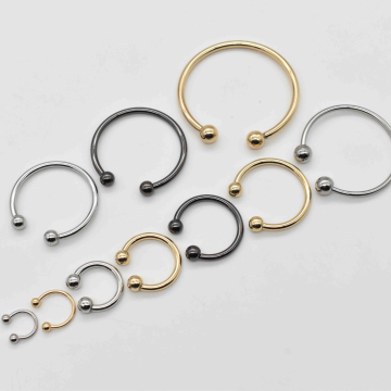 Gold U-Shaped Bikini Connectors for Women's Swimwear - Hot Sale Custom Decoration Metal Accessories