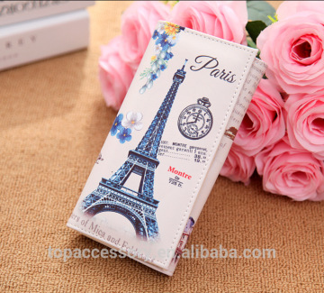 Fashion Cute Cartoon Printed Different Style PU Leather Purse For Girl Woman Wholesale