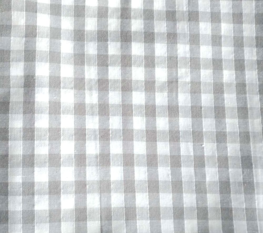 yarn dyed check fabric