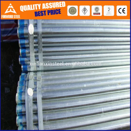 galvanized seamless pipe/1.5 inch galvanized pipe/galvanized steel pipe bending