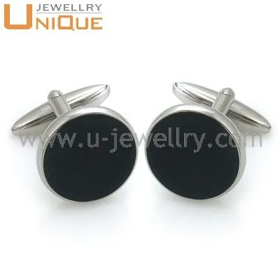 Wholesale stainless steel brand cufflinks