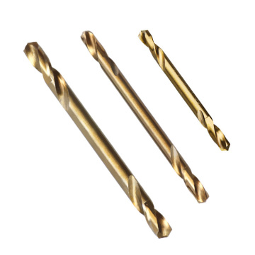 HSS M2 M35 Co Double Ended Twist Drill Bits 3-6mm Stainless Carbon Steel Iron Brass Metal