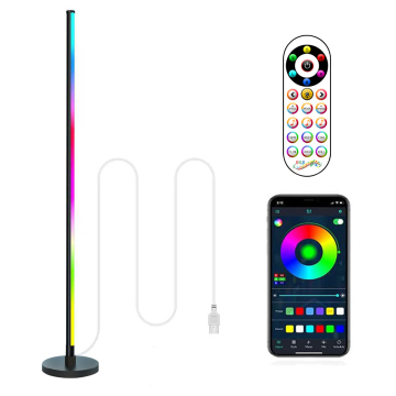 Smart RGB Floor Lamp: Modern LED Lighting Stand