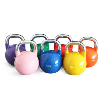 Stainless Steel 6/8/10/12/16/20kg Fitness Competition Kettlebell Set Stainless Steel