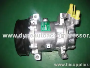 Auto Air Conditioner Compressors For Sanden 6v12 Sl1428af Renault Clio 2 125mm Pv6 