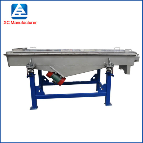 China linear industrial sand vibrating sieve machine