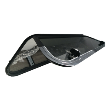 Tempered Glass Rounded Corners Push Out Window for Motorhome