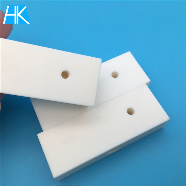 ivory 99% aluminum oxide ceramic machining bar block