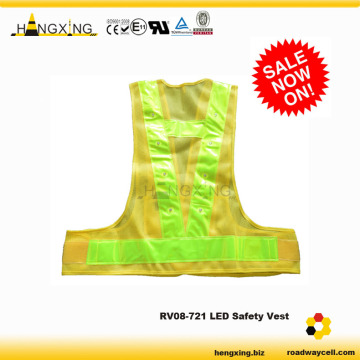 HX-RV08-721 Traffic Flashing LED Safety Vest