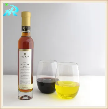 8 OZ PET wine glasses