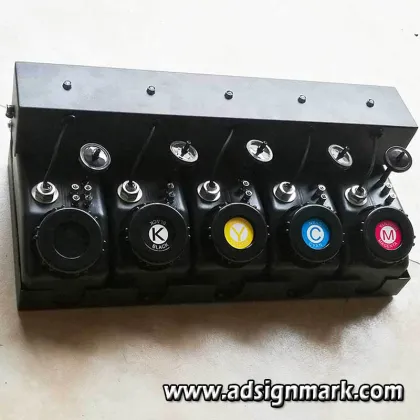 UV ink cartridges 1-liter continuous ink supply system for Roland Mimaki Mutoh Epson printer