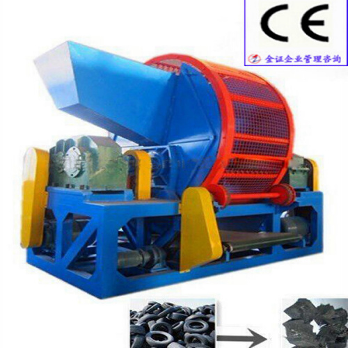 Waste Tyre Shredder Machine / Tire Cutting Machinery