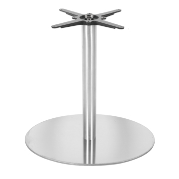 Stainless Steel Smoothly Surface Dining Table Base