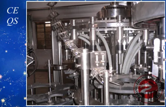 Automatic Glass Bottle Rinsing Filling Capping Machine Plant