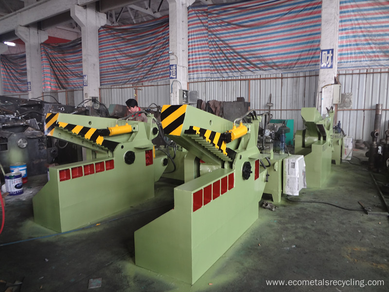 Aluminum Tube Steel Pipe Automatic Scrap Shearing Machine