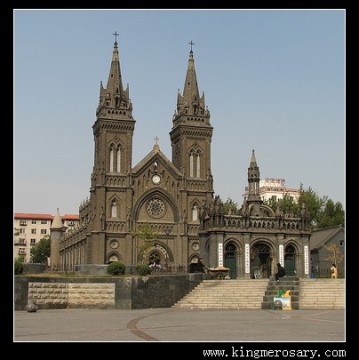 Nanguan Catholic Church in Shenyang of China