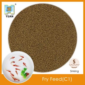 Fry C1을위한 장식용 물고기 사료