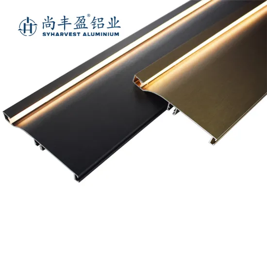 Custom Round Aluminum Curved Tile Edge Trim for Bathroom Ceramics