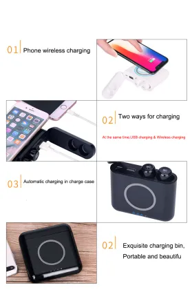 car TWS Bluetooth Earphone